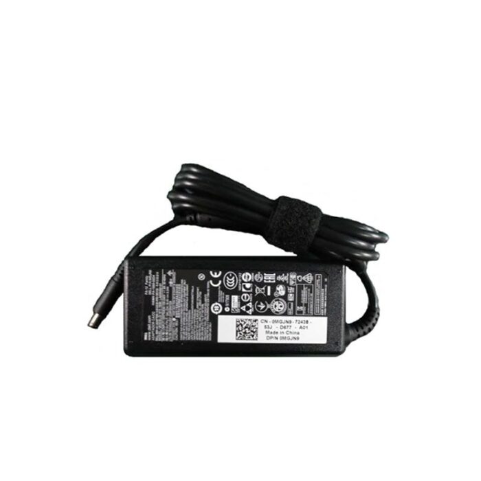 Dell AC Adapter 65W 4.5mm Barrel UK Power Cord