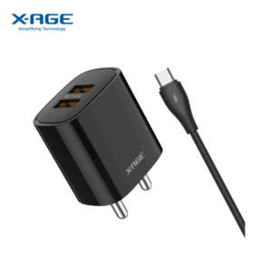 X-Age ConvE 12W Fast Charging Adapter with Type-C Cable | lUC03
