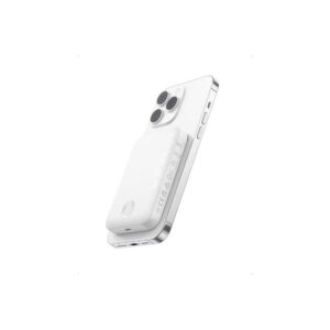 Anker 321 MagGo Battery | Wireless Portable Charger (PowerCore Magnetic 5K) | PowerBank | 5000mAh | White
