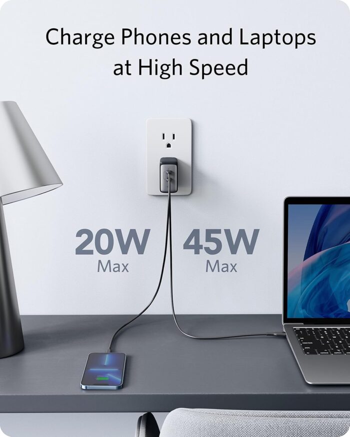 Anker PowerPort III 2-Port Charger (65W) - Image 2