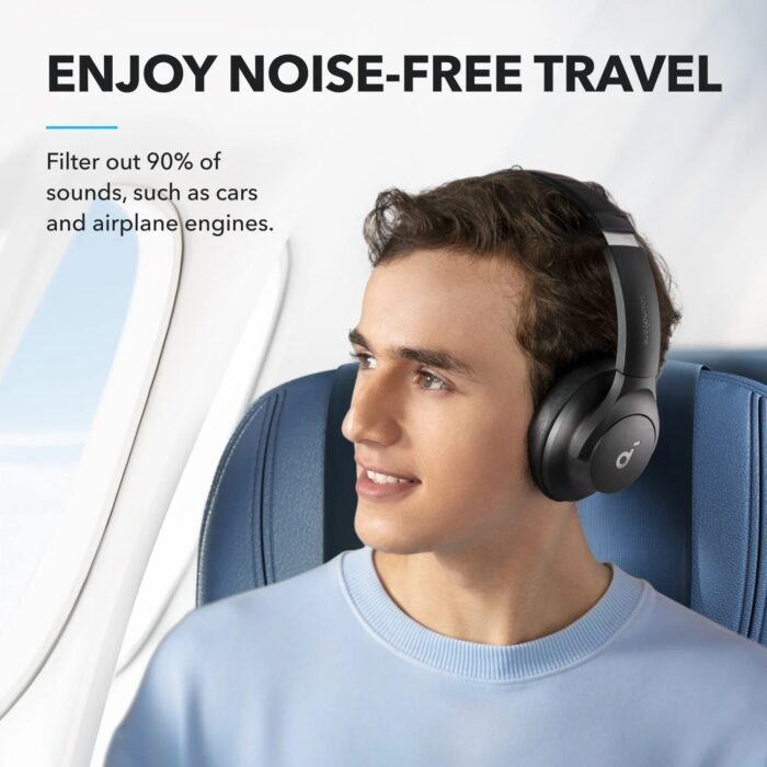 Anker Soundcore Q20i Hybrid Active Noise Cancelling Headphones - Image 4