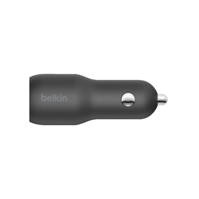 Belkin Car - BoostCharge Dual USB-A + USB-C 37W PPS (CCB004btBK) - Image 2