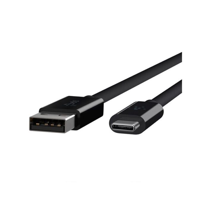Belkin Cable - Computer 3.1 USB-A to USB-C 10GBps 3A Charge 1M - BLK (F2CU029bt1M-BLK)