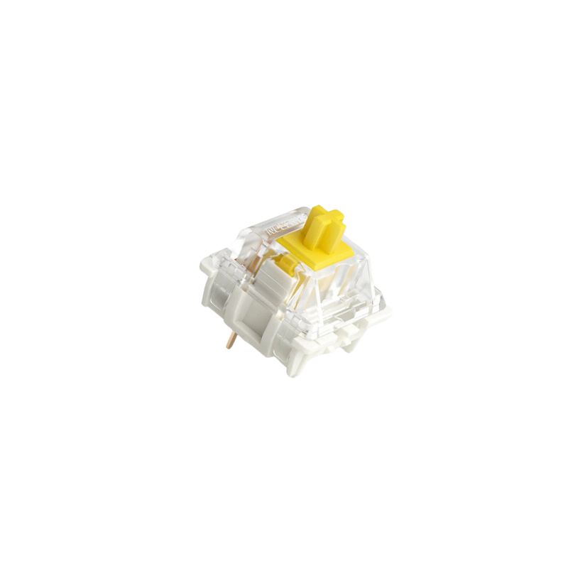Gateron G Pro 2.0 Yellow Switch – 5 PIN (Factory Lubed)