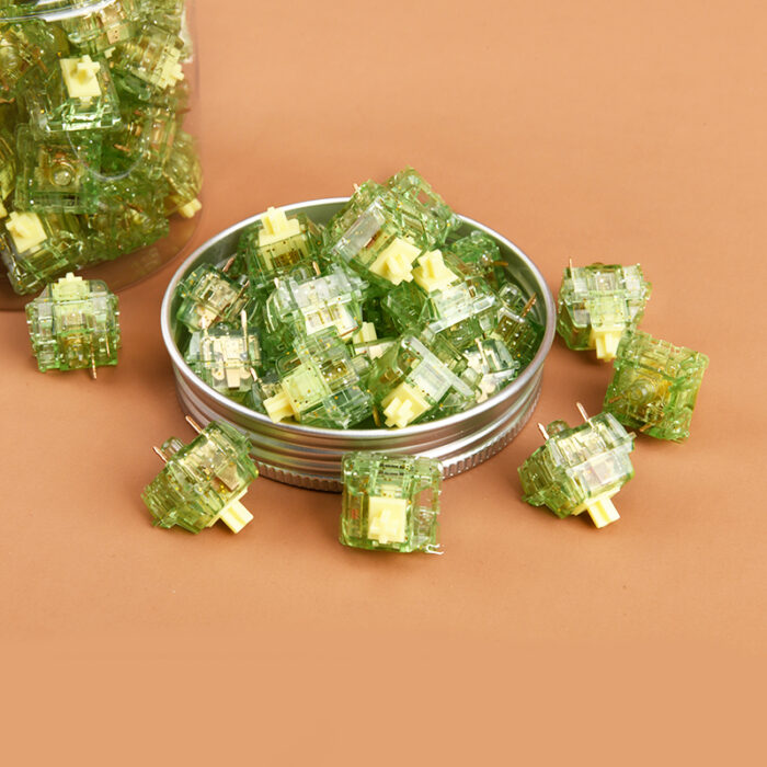 AJAZZ DICED FRUIT SWITCHES – BANANA/PEACH/KIWI (Lubed) - Image 5