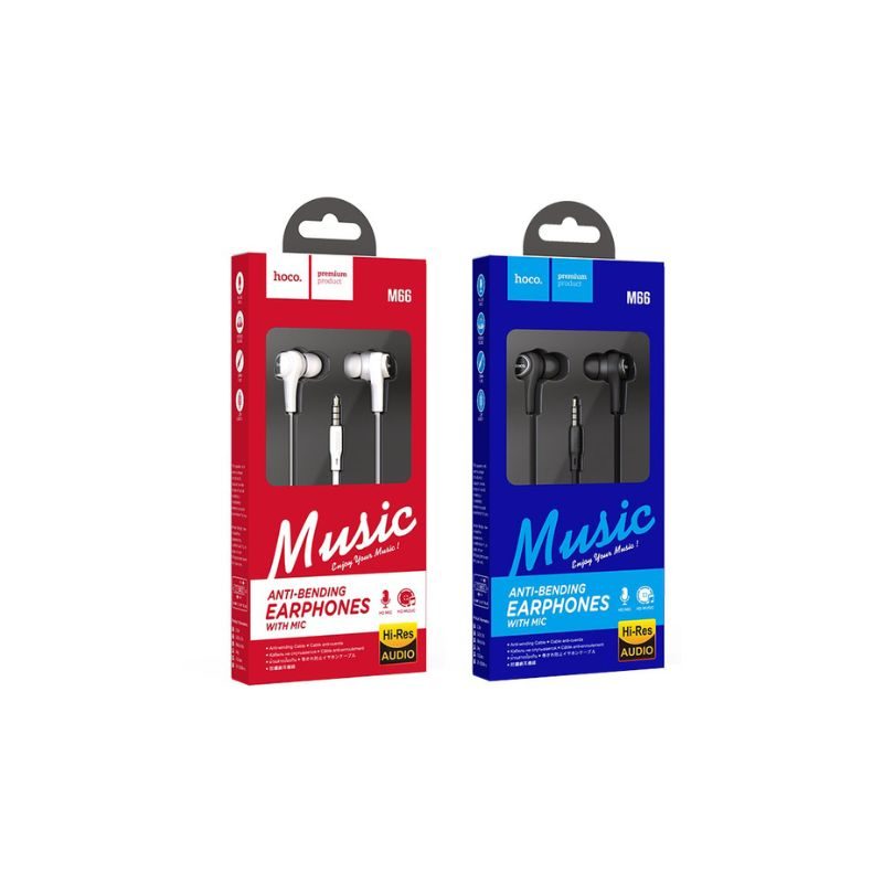 HOCO Wired Earphones 3.5mm "M66 Passion" with Microphone - Image 4