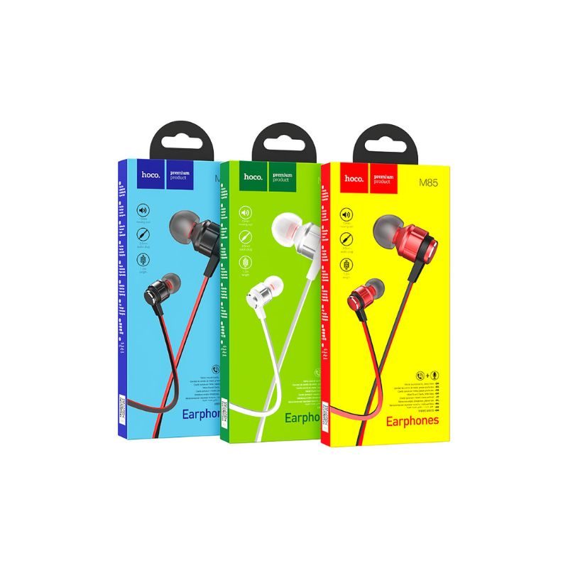 HOCO M85 Platinum Wired Earphones - Image 4