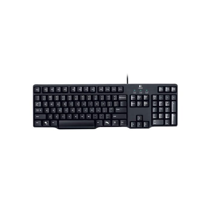 Logitech Classic Desktop Wired Keyboard and Mouse Combo | MK100 - Image 2