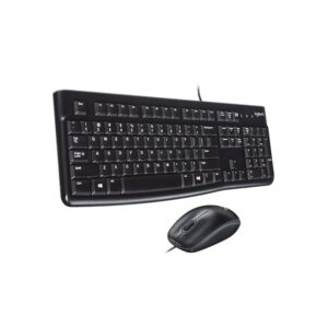 Logitech Desktop Wired Keyboard and Mouse Combo | MK120