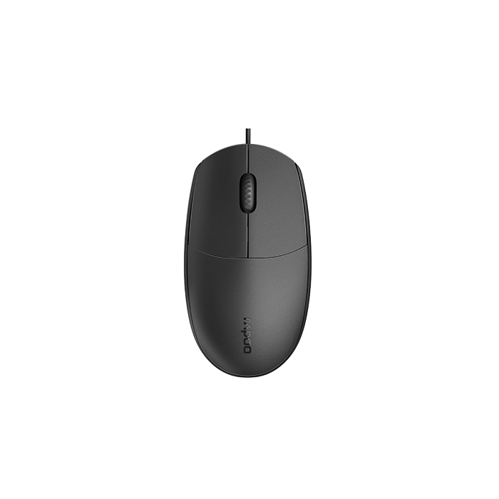 Rapoo N100 Wired Optical Mouse | Type - C - Image 2