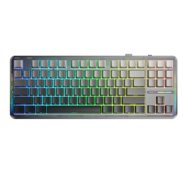 Aula F87 Pro Hot Swappable Wireless Mechanical Keyboard - Image 2