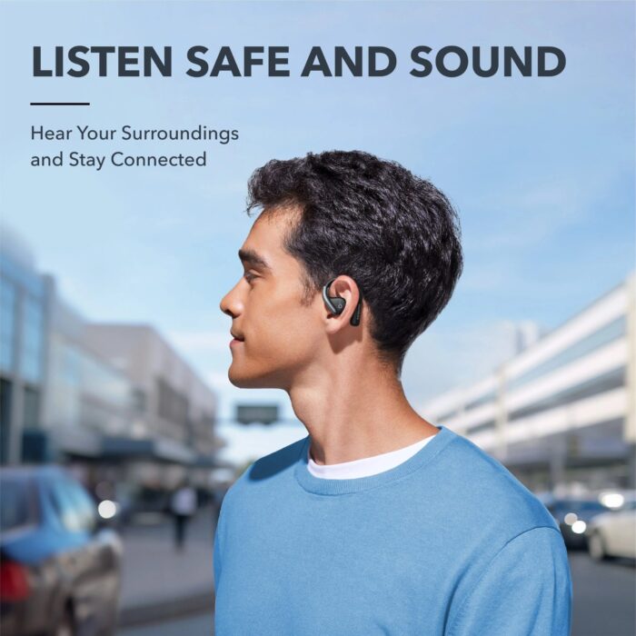 Soundcore AeroFit Open-Ear Wireless Earphones | Bluetooth Earbuds - Image 4