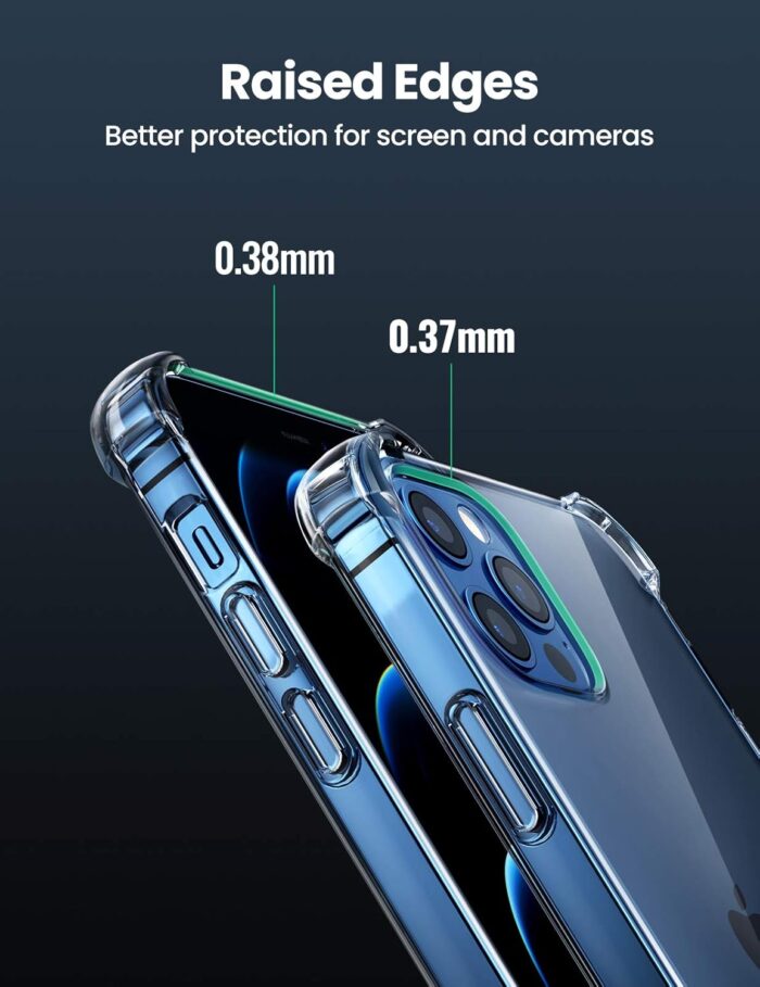 UGREEN 20441 Clear Protective Case for iPhone 12/12 Pro (6.1-inch) - Image 5