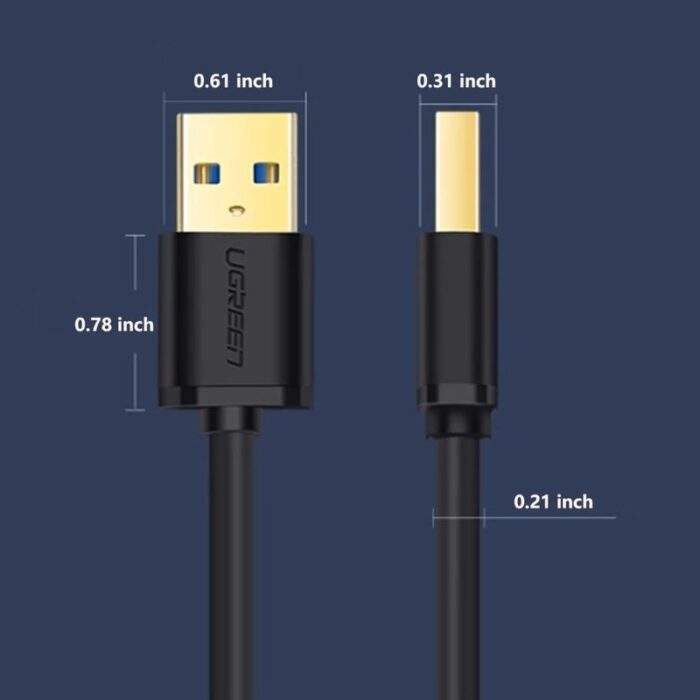 UGREEN 2M USB 3.0 A Male to A Male Cable - Image 8