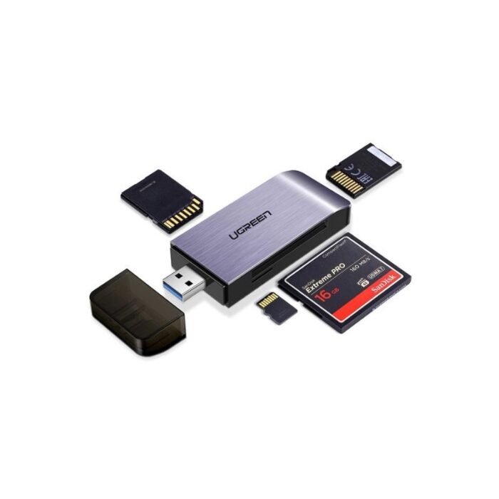 UGREEN 4-In-1 USB 3.0A MF Card Reader - Image 2