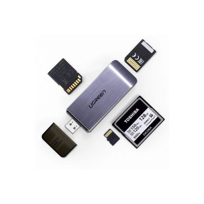 UGREEN 4-In-1 USB 3.0A MF Card Reader - Image 4
