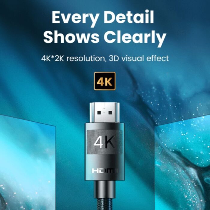 UGREEN 4K HDMI Male to Male Cable (Braided) - Image 4