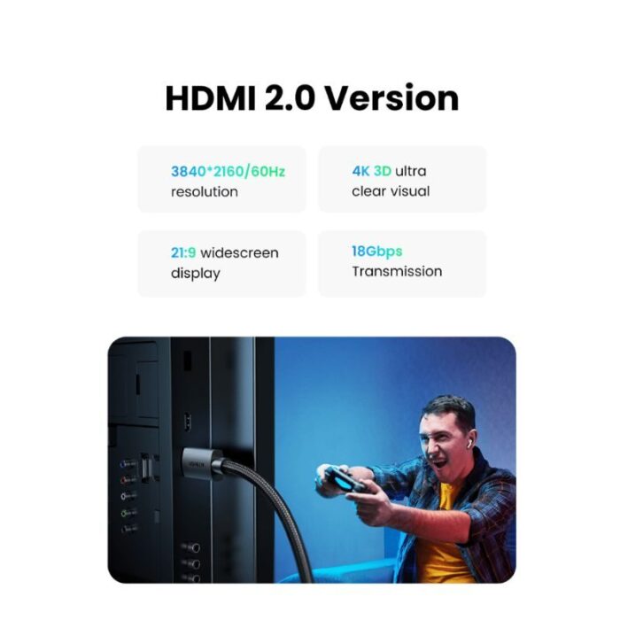 UGREEN 4K HDMI Male to Male Cable (Braided) - Image 8