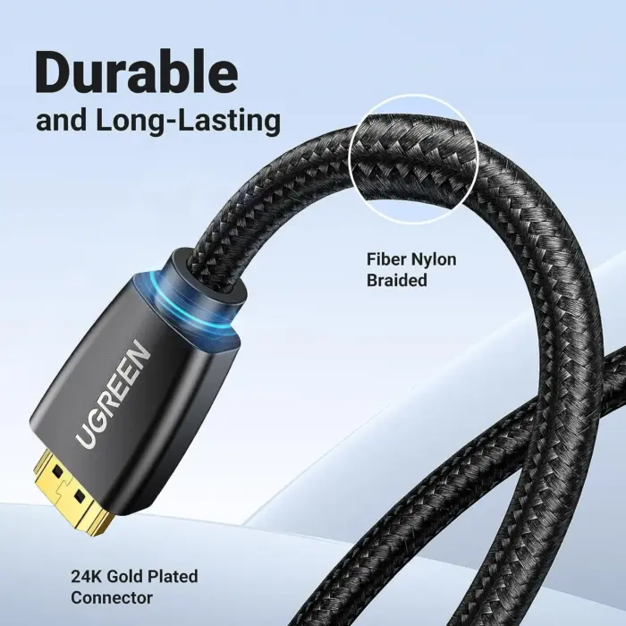 UGREEN 4K@60Hz Braided HDMI 2.0 Cable - Image 2