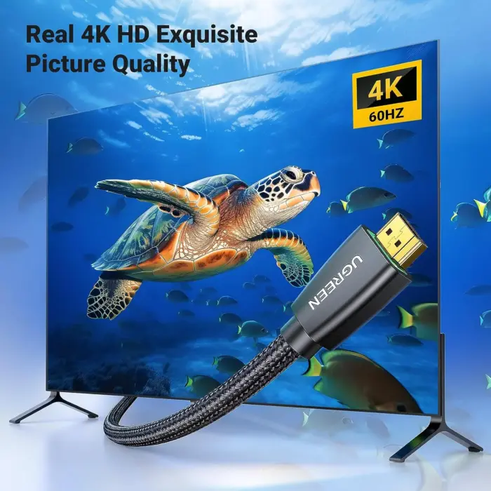 UGREEN 4K@60Hz Braided HDMI 2.0 Cable - Image 4