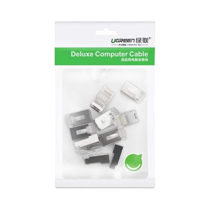 UGREEN 50248 RJ45 CAT6 Shielded Connectors (100 pcs) - Image 3