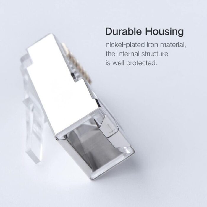 UGREEN 50248 RJ45 CAT6 Shielded Connectors (100 pcs) - Image 4