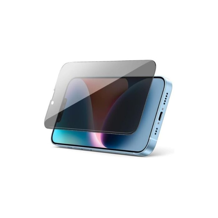 UGREEN 80992 Full Coverage Privacy Tempered Glass Screen Protector for iPhone 13 Pro Max (1-Pack) - Image 2