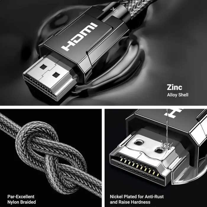 UGREEN 8K@60Hz HDMI 2.1 Male to Male Cable - Image 3