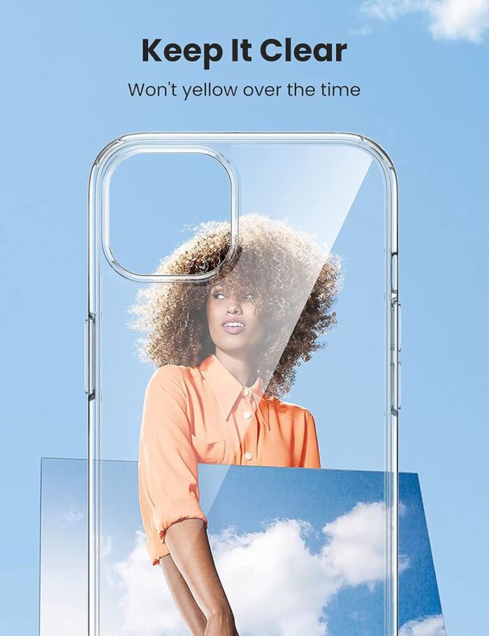 UGREEN Crystal Glass Protective Case for iPhone 13 Pro Max (Clear) - Image 3