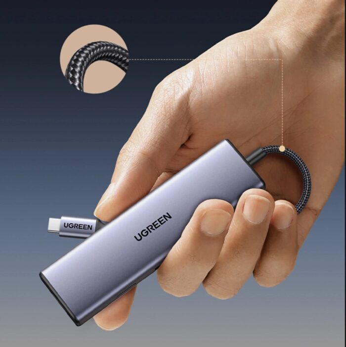 UGREEN 9 in 1 USB-C To 3*USB 3.0 A+HDMI+VGA+RJ45 Gigabit+SD/TF+PD Converter - Image 11