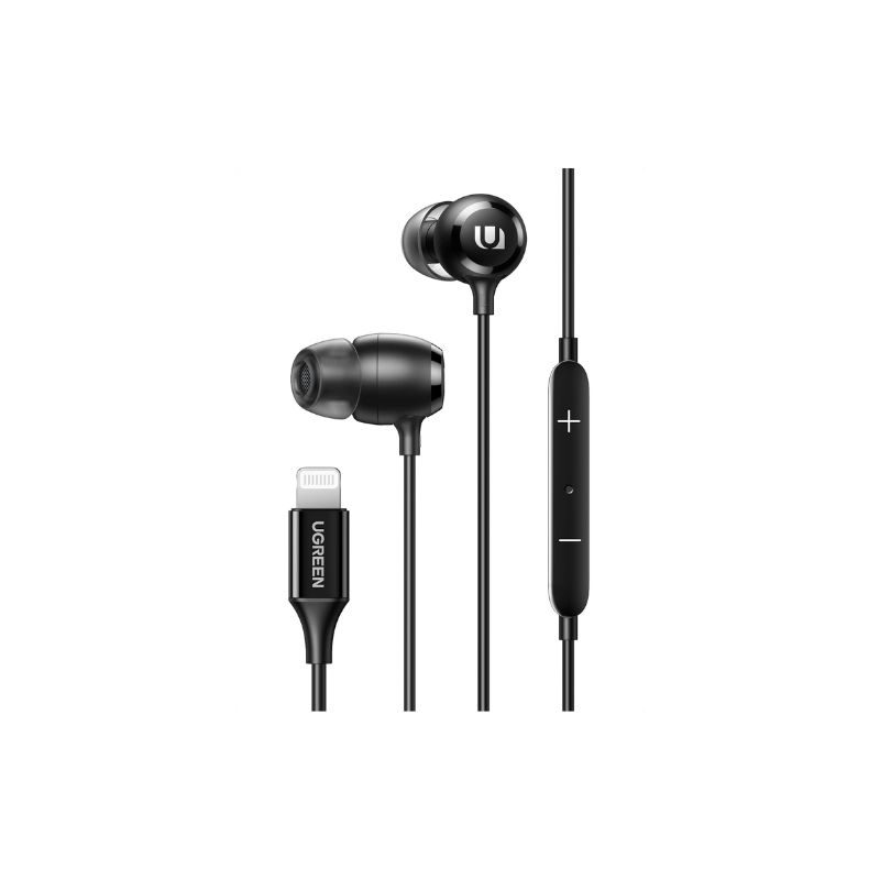 UGREEN Apple MFI Earphone | Lightning Cable