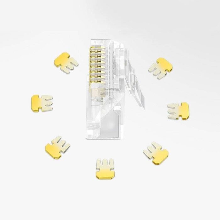 UGREEN Cat6 RJ45 Unshielded Network Crystal Head (100 pcs Box) - Image 4