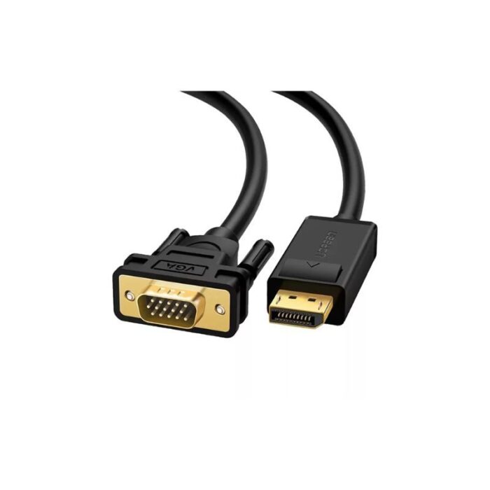 UGREEN DP Male To VGA Male Cable - 1.5 Mtr - Image 3