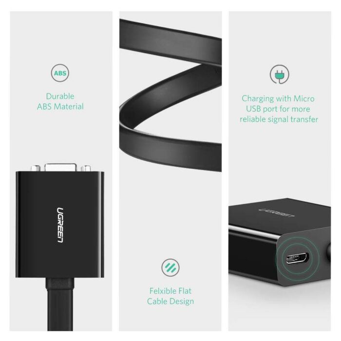 UGREEN DVI-D to VGA Active Converter - Image 8