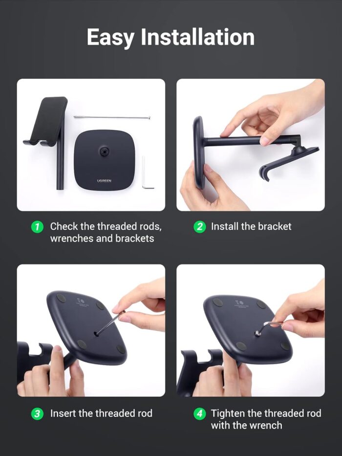 UGREEN Desk Adjustable Multi-Angle Cell Phone Stand - Image 14