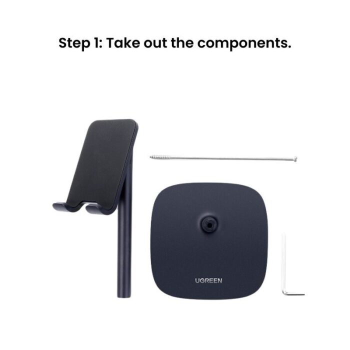 UGREEN Desk Adjustable Multi-Angle Cell Phone Stand - Image 4