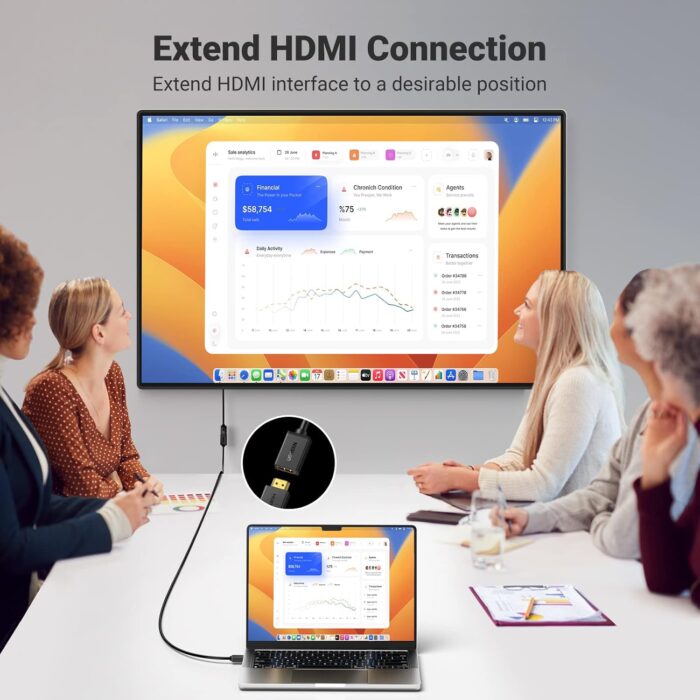 UGREEN HDMI Male To Female Extension Cable - Image 4