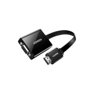 UGREEN HDMI To VGA + 3.5mm Audio With Power Port Converter
