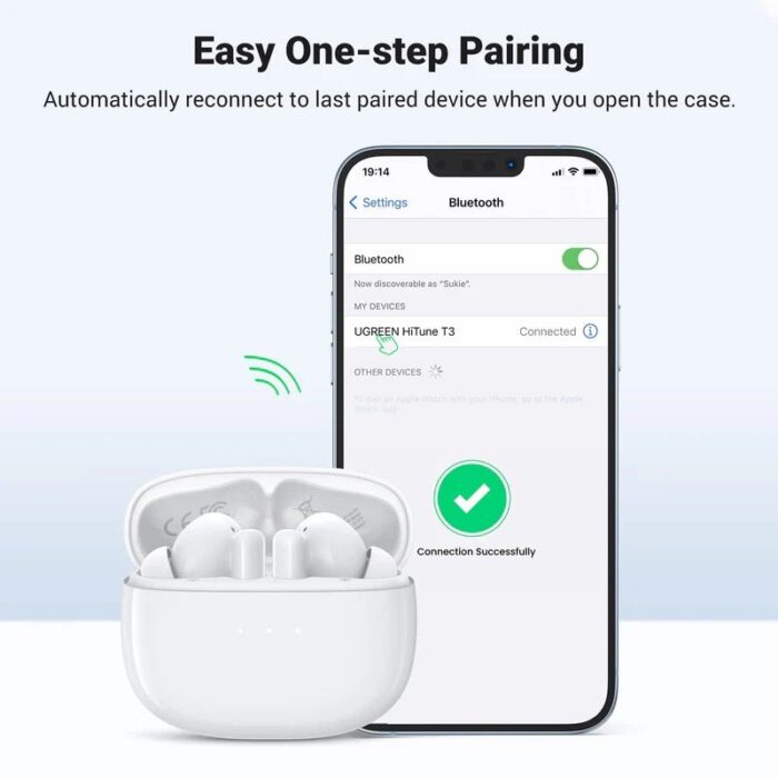 UGREEN HiTune T3 Active Noise Cancelling Earbuds - Image 4