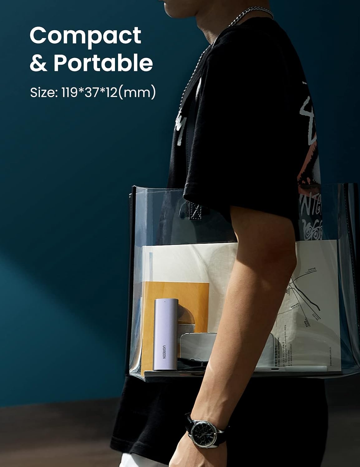 UGREEN M.2 B-Key Hard Drive Enclosure - Image 6