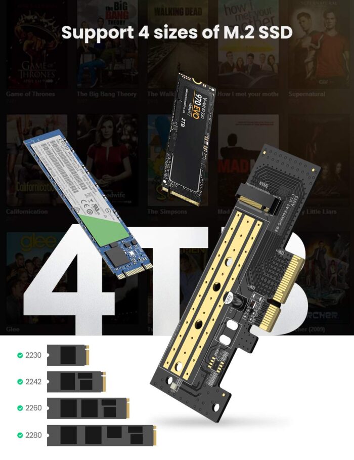 UGREEN M.2 NVME to PCI Express 3.0 x4 Adapter Card - Image 5