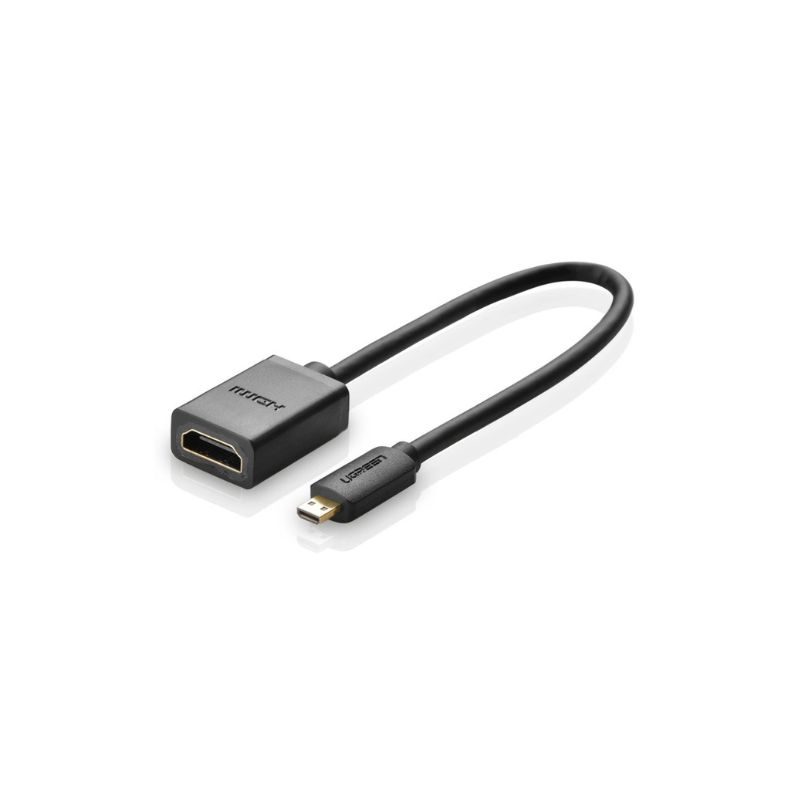 UGREEN Micro HDMI Male to HDMI Female Adapter Cable (20 CM)