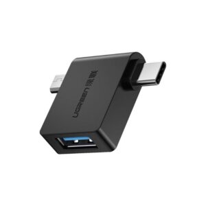 UGREEN Micro USB + USB-C to USB 3.0 OTG Adapter