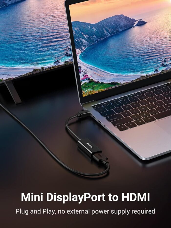 UGREEN Mini DP to HDMI Female Converter Cable - Image 4