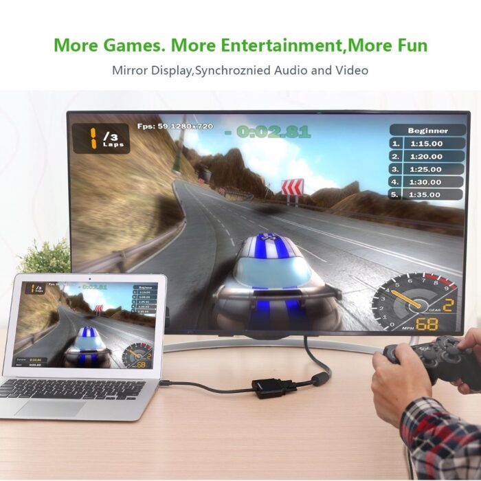 UGREEN Mini DisplayPort to VGA Converter - Image 5