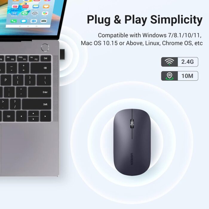 UGREEN Portable Wireless Mouse - Image 10