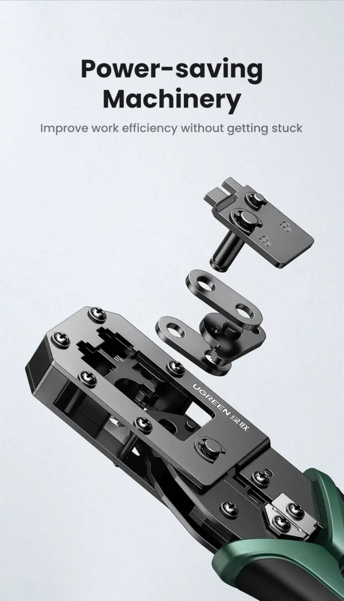 UGREEN RJ45 Multifunction Wire Stripper Cutter Crimper (70683) - Image 8