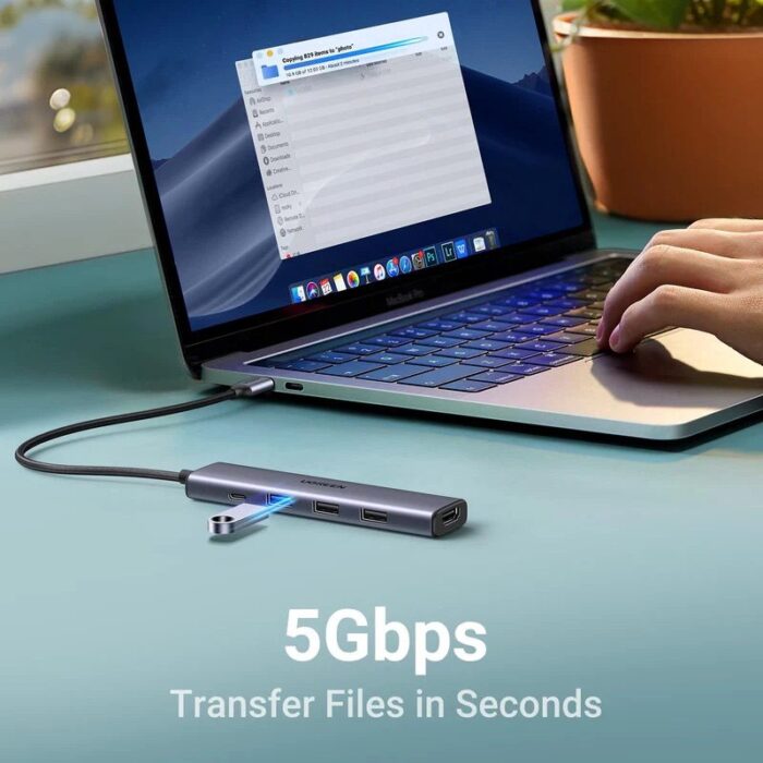 UGREEN Revodok 105 USB C Hub 5-in-1 Multiport Adapter - Image 10