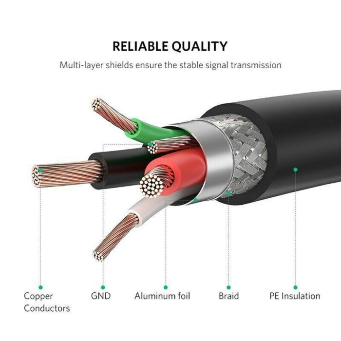 UGREEN USB 3.0 A Male to B Male Cable 2M (10372) - Image 4