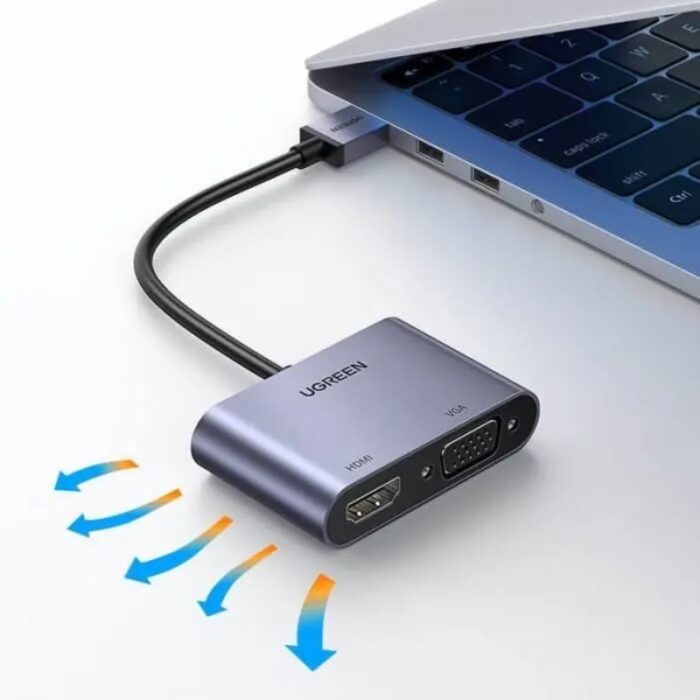 UGREEN USB 3.0 to HDMI+VGA Converter - Image 4
